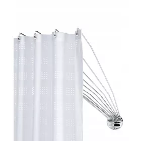 ipka za tuš od tuljanove kože 80-80 x 1 mm, krom