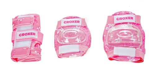  Kompleti štitnika Croxer Fiber Pink XS