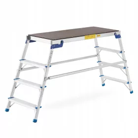 Drabex ljestve 2,92 m aluminijske 1 x 4 do 150 kg