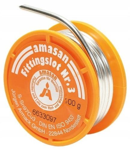 CYNA ZA LUTANJE BAKRA MIEKKA LEM 100G 2.5MM