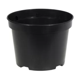    Posuda za cvijeće Edoniczki.pl 1 cm x 9 x 6,5 cm promjer 9 cm plastična crna