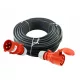 BS Electric jednostruki produžni kabel 25 m, 1 kom utičnica, crna