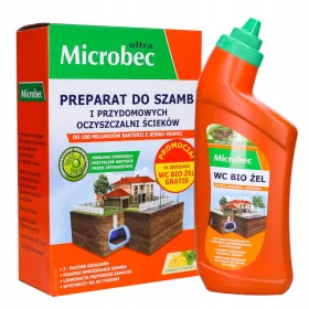 BROS MICROBEC ULTRA Set za septičku jamu 1kg + WC BIO GEL
