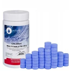   NTCE CHLOROX BLUE 20g 1KG 11w1 MULTIFUNKCIONALNE TABLETE ZA BAZEN