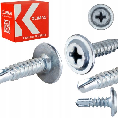 Wkrivci s podložkom za samoprezanje Klimas 4,2x13 mm 1000 kom