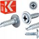 Wkrivci s podložkom za samoprezanje Klimas 4,2x13 mm 1000 kom