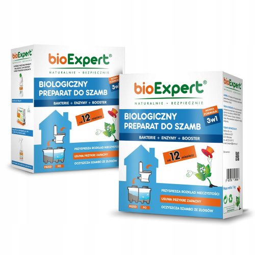 Bio Preparat za septičke jame i pročišćivače Bakterije 2x1kg BIOEXPERT