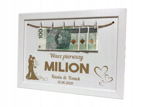  VJENČANI POKLON UOKVIRI PRVI MILIJUN ZA NOVAC