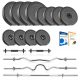 Set za teretanu Sapphire Solid 87kg sa 4 hvata bučica Griff