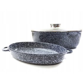   Neprianjajuća posuda za pečenje Klausberg Posuda za pečenje guske, INDUKCIJA + 8 l