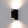 Vrtna Zidna Lampa Kwazar Luminaire Altes.B Crna GU10 11 W