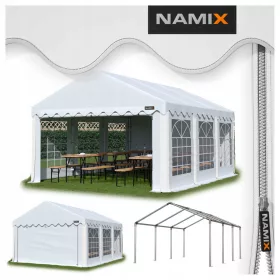 Vrtni paviljon NAMIX s više od 8 stijenki 4 x 8 m