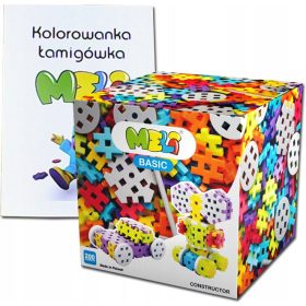 Kocke za gradnju Waffle Constructor Meli 200 kom. 50035