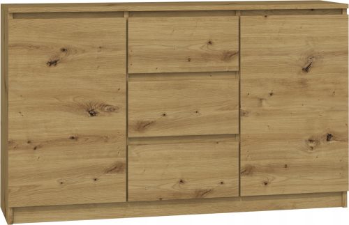  TopEshop 2D3S ARTISAN KPL komoda 120 x 40 x 75cm artisan hrast mat