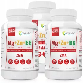   ZMA: Mg + Cink + B6 - Optimalna formula za sportaše i aktivne osobe