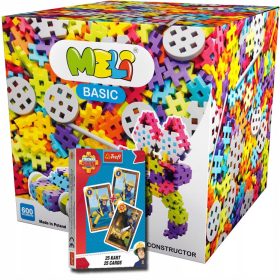 Meli Konstruktor Osnovni Set Kockica 600 kom. 50045