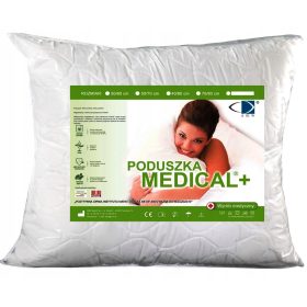   Medicinski jastuk za spavanje AMW, bijeli, dimenzija 80 x 70 cm