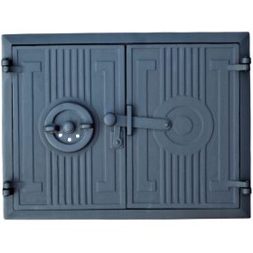   Vrata za pećnicu od lijevanog željeza, pušnica, dimenzija 44x33 cm