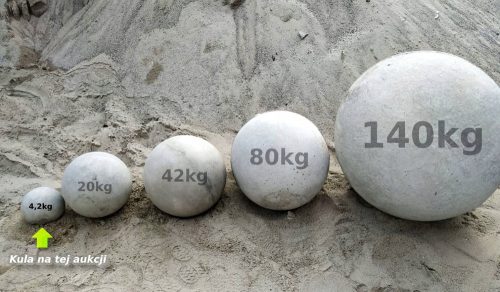 LOPTA, BETONSKA figura, vrtni ukras 20KG