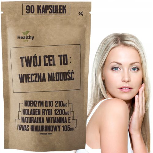 Koenzim Q10 Forte 70mg - Pomlađivanje Kože i Otpornost, 90 Kapsula