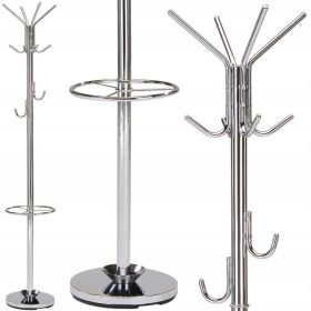 Signalna metalna samostojeća vješalica za odjeću RIA krom