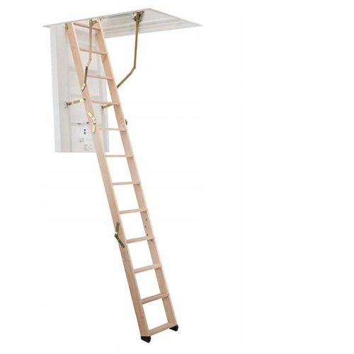 Drvene tavanske stepenice Dolle 70 x 140 cm maksimalne visine 274 cm