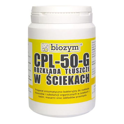 Biozym Biološki Enzimski Odmašćivač za Čišćenje Cijevi i Razgradnju Masti CPL-50-G 0,5 kg