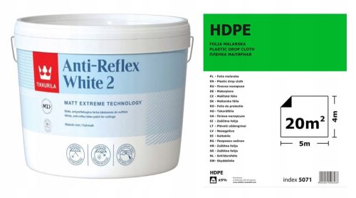 Boja Tikkurila Anti-Reflex bijela 2 10 l