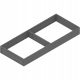 Blum prednja ladica antracit 50 x 3 x 5,1 cm