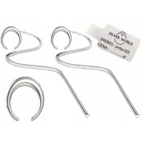 MODNI NAKIT OD SREBRA 925 Dugi MJESECI