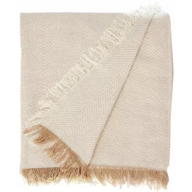   Luksuzni Pamučni Prekrivač Supreme Style 180 cm x 260 cm - Krem Bež