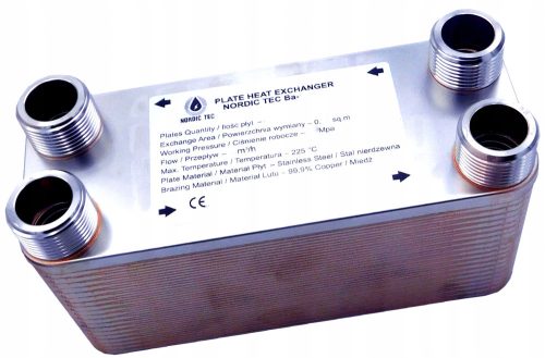 Izmjenjivač topline Nordic Tec BA-12-40