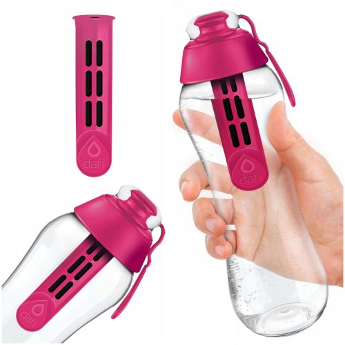 Dafi Filter boca za vodu 0,5l + 1x filter umetak Dafi PINK