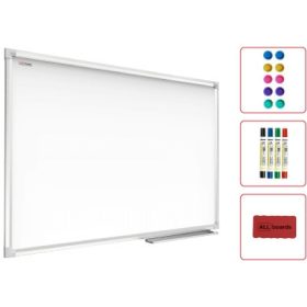 Tablica magneta za suho brisanje 100x80 cm s priborom