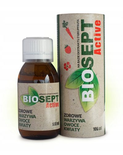 Biosept Active - Koncentrirani Stimulator Rasta za Biljke na Bazi Grejpa 100ml