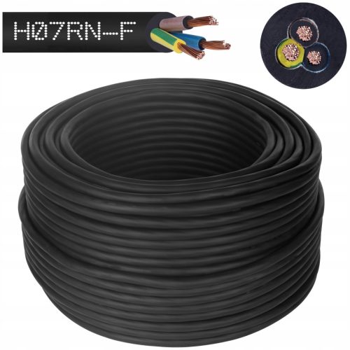  Okrugli električni kabel Elektrokabel 09.1014.0050 3 x 2,5 mm2 50 m