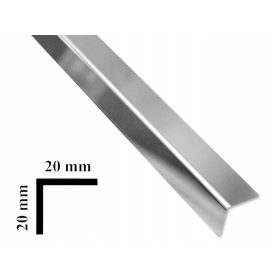   Kutni profil od nehrđajućeg čelika srebrnog inoka za pločice