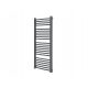 Lava 311 W vodeni kupaonski radijator 480 x 700 mm crni, sivi