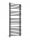 Lava 582 W vodeni kupaonski radijator 550 x 940 mm sivi