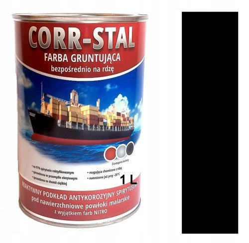 Corr-Stal Antikorozivna Brodska Boja Crna 1L