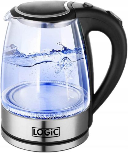  KUHALO kuhalo za vodu STAKLENI VRČ kuhalo za vodu 2200 W 1,7 l prozirno