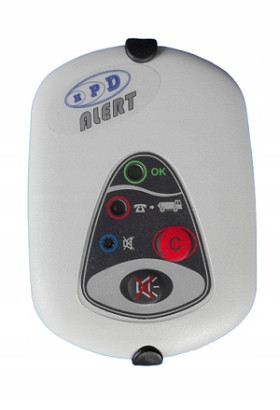 HPD GMSII žičani alarm, bijeli