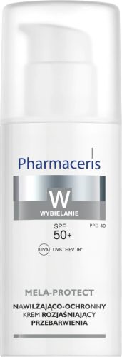 Krema za dnevnu njegu s efektom posvjetljivanja i SPF 50+ Pharmaceris W MELA-PROTECT 50 ml