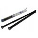 Estiva ekspanziona tuš šipka 140-250 x 27 mm crna