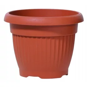    Prosperplast saksija 35 cm x 35 x 27,5 cm promjer 35 cm plastične nijanse smeđe i bež boje