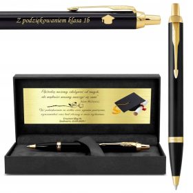 Parker IM Crna GT Kemijska Olovka s Graviranjem