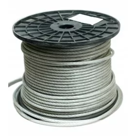  Čelično uže od PVC-a, 200 m, promjer 4 mm