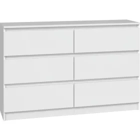  Komoda TopEshop Malwa 120 x 30 x 75 cm bijela