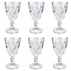   Čaše za bijelo vino, čaše za crno vino, čaše za vodu Affek Design Elise transparent 250ml 6 kom.