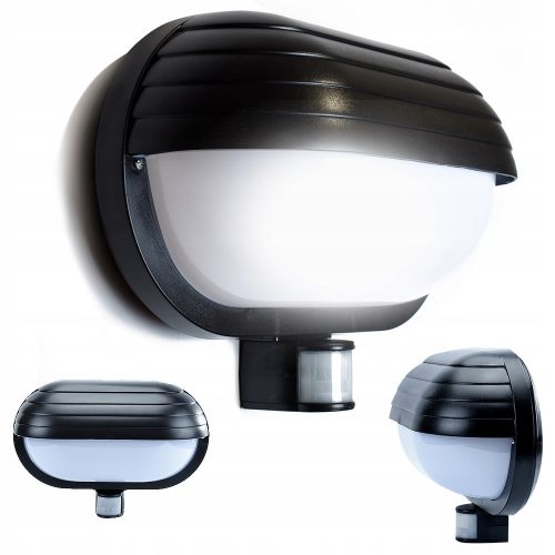 Vrtna zidna lampa s senzorom pokreta i sumraka za ulaznu terasu